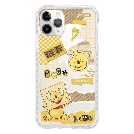 Capinha para celular Pooh - New Collage