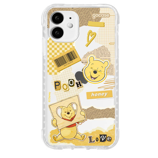 Capinha para celular Pooh - New Collage