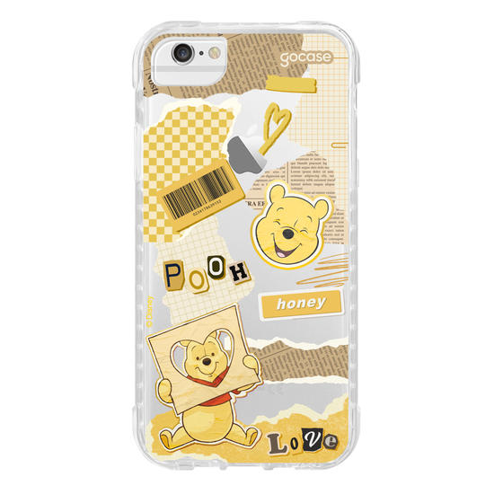 Capinha para celular Pooh - New Collage