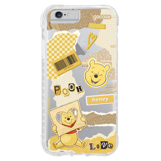 Capinha para celular Pooh - New Collage
