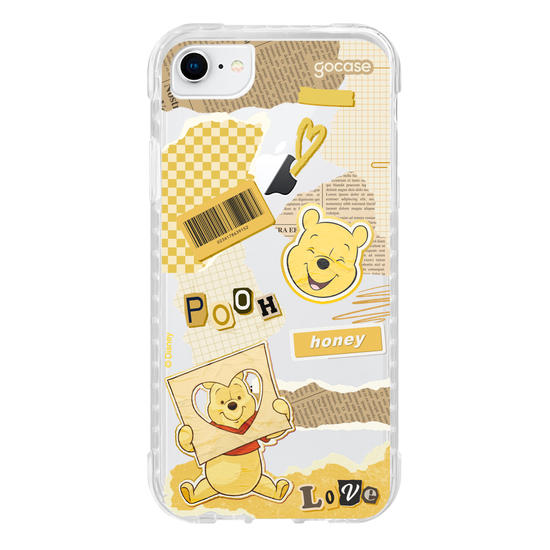 Capinha para celular Pooh - New Collage