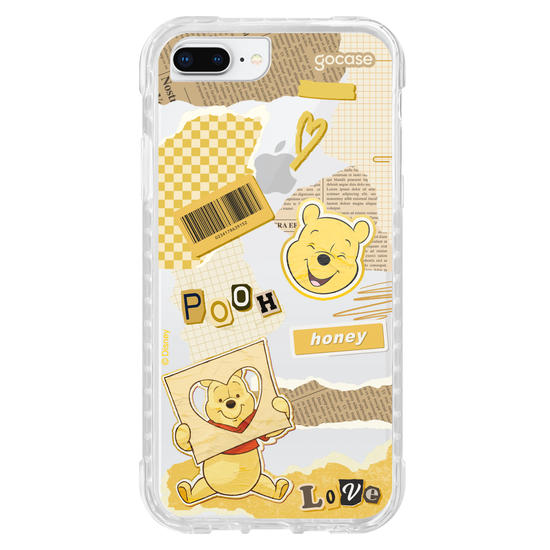Capinha para celular Pooh - New Collage