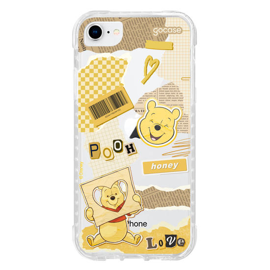 Capinha para celular Pooh - New Collage