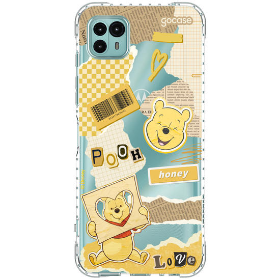 Capinha para celular Pooh - New Collage
