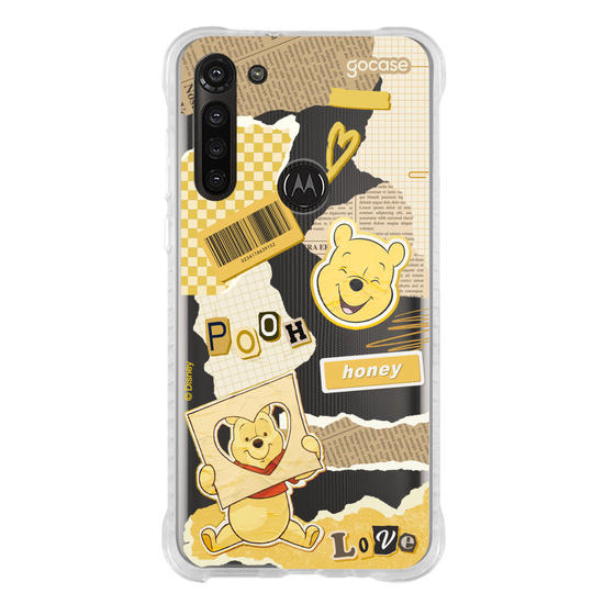 Capinha para celular Pooh - New Collage