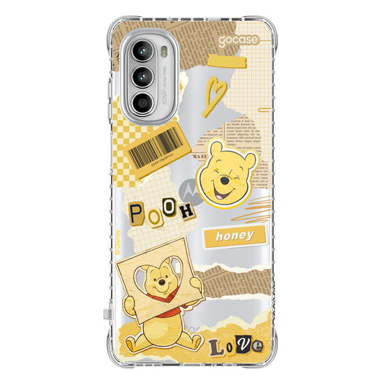 Capinha para celular Pooh - New Collage