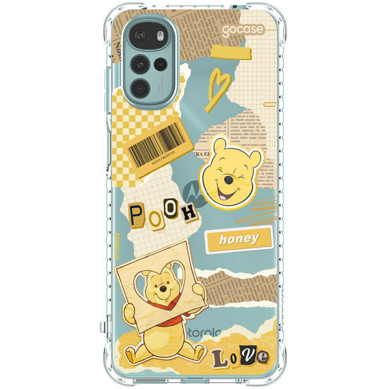 Capinha para celular Pooh - New Collage