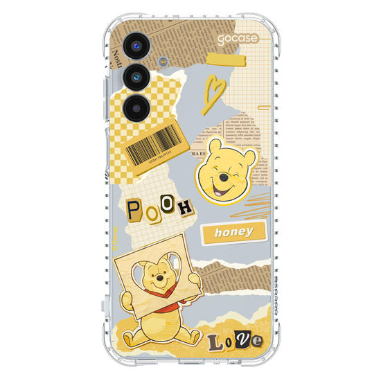 Capinha para celular Pooh - New Collage