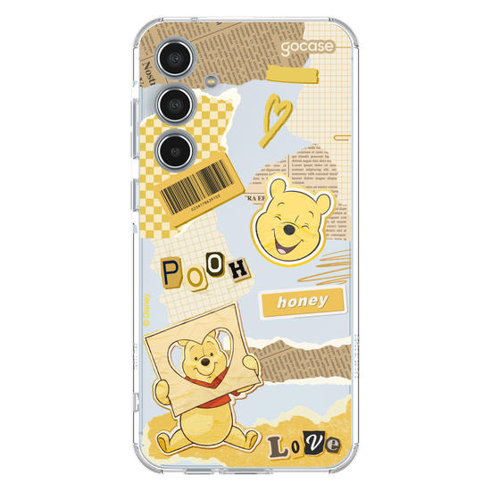 Capinha para celular Pooh - New Collage
