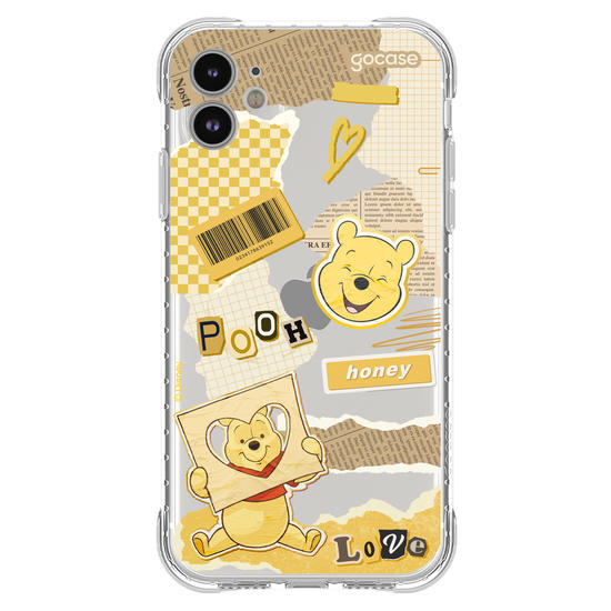 Capinha para celular Pooh - New Collage