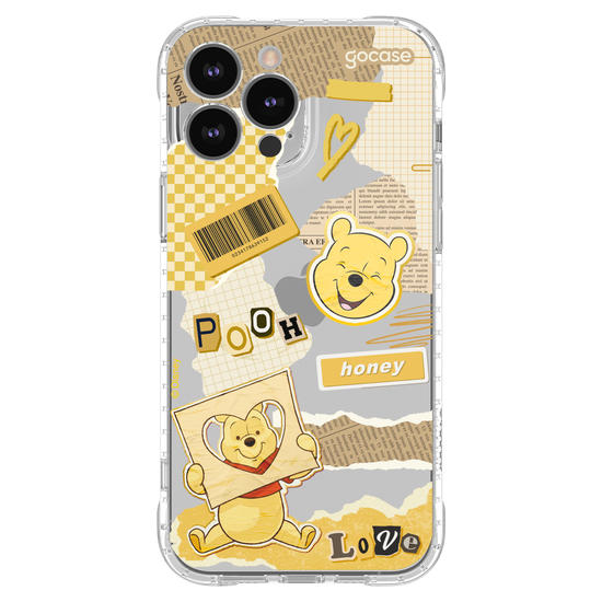 Capinha para celular Pooh - New Collage
