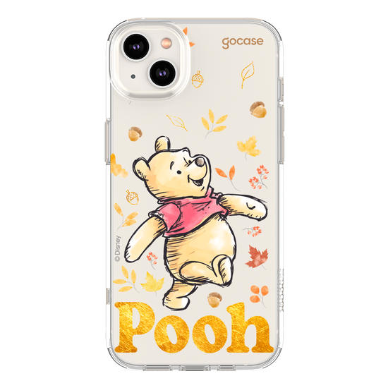 Capinha para celular  Ursinho Pooh - Folhas de Outono