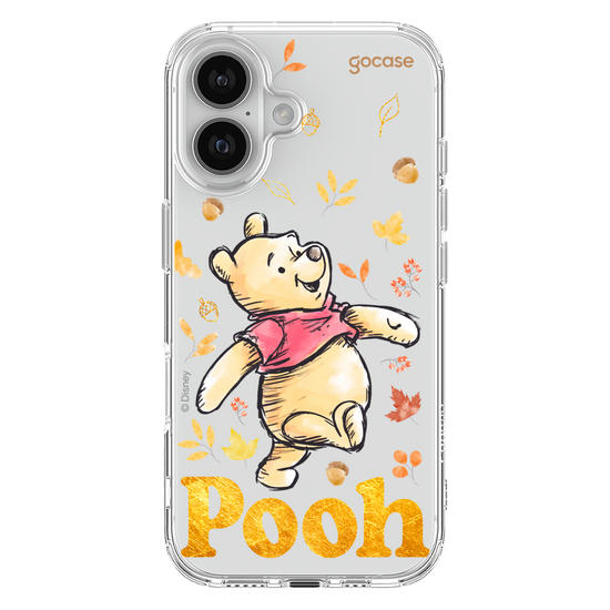 Capinha para celular  Ursinho Pooh - Folhas de Outono