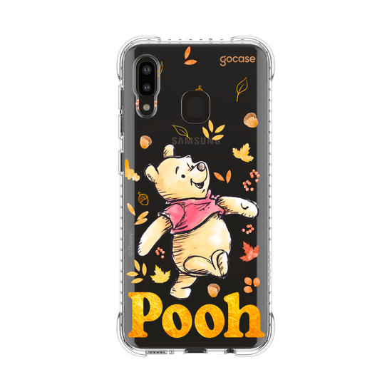 Capinha para celular  Ursinho Pooh - Folhas de Outono