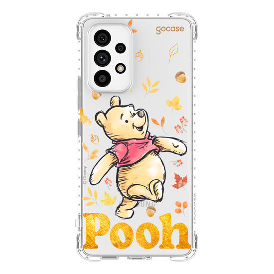 Capinha para celular  Ursinho Pooh - Folhas de Outono