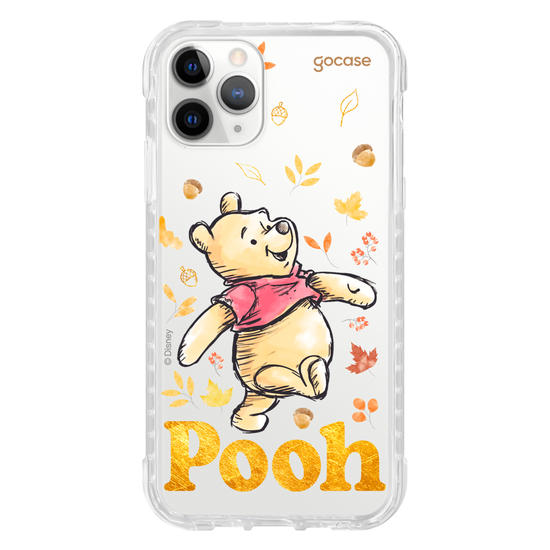 Capinha para celular  Ursinho Pooh - Folhas de Outono
