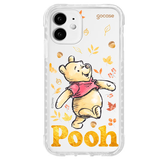 Capinha para celular  Ursinho Pooh - Folhas de Outono