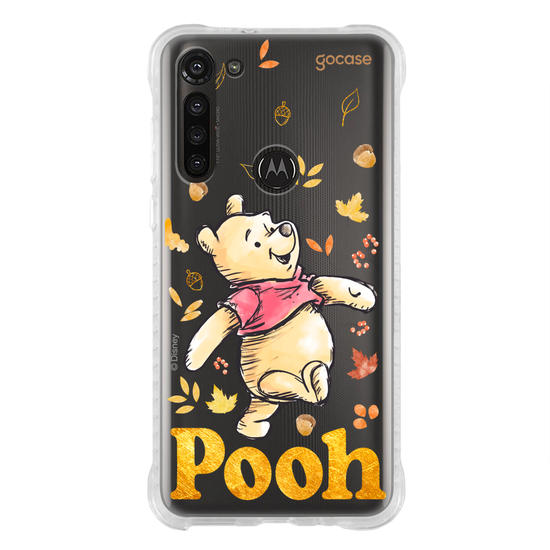 Capinha para celular  Ursinho Pooh - Folhas de Outono