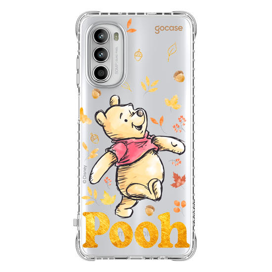 Capinha para celular  Ursinho Pooh - Folhas de Outono