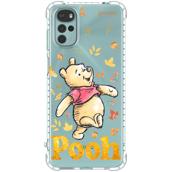 Capinha para celular  Ursinho Pooh - Folhas de Outono