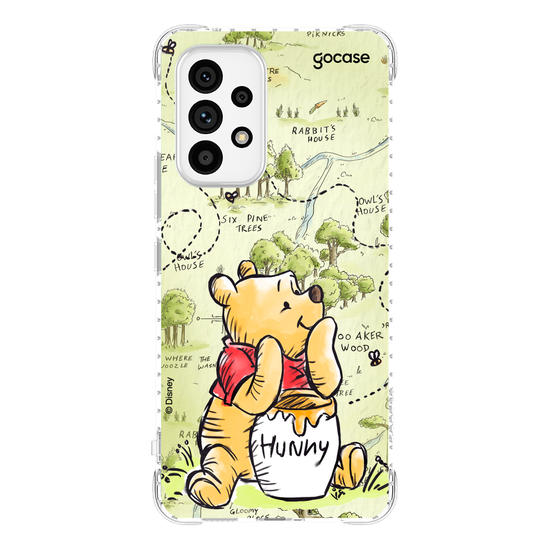 Capinha para celular Ursinho Pooh - Green Map
