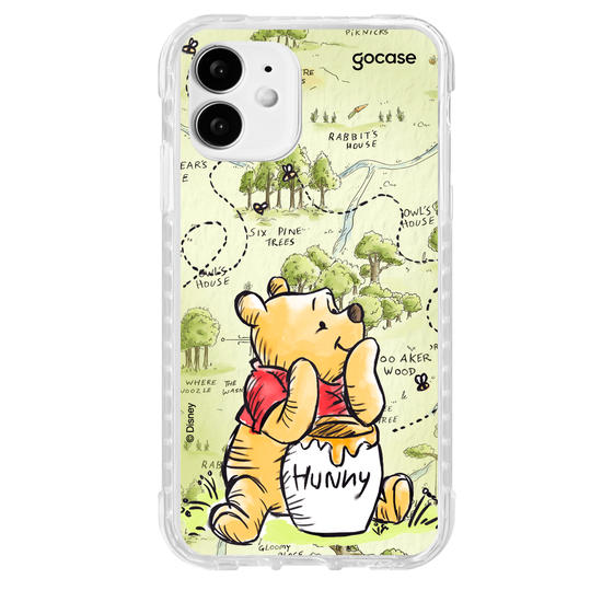 Capinha para celular Ursinho Pooh - Green Map