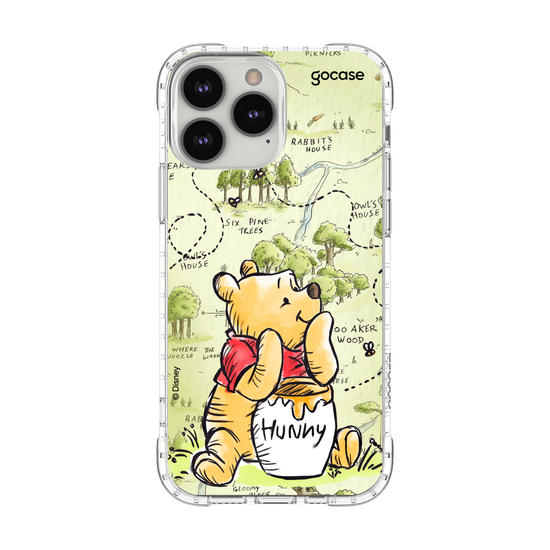Capinha para celular Ursinho Pooh - Green Map