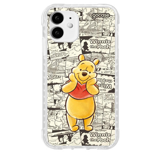 Capinha para celular Ursinho Pooh Comics