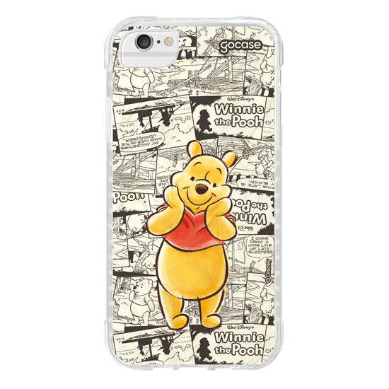 Capinha para celular Ursinho Pooh Comics