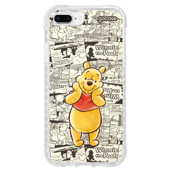 Capinha para celular Ursinho Pooh Comics