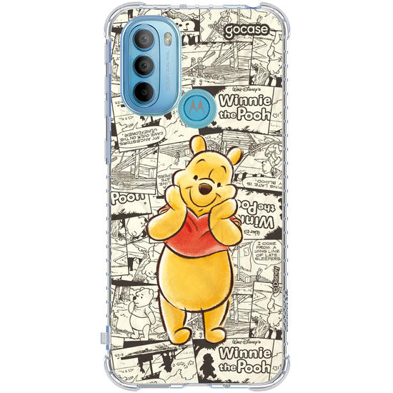 Capinha para celular Ursinho Pooh Comics