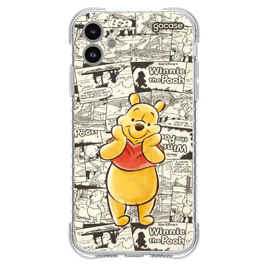 Capinha para celular Ursinho Pooh Comics
