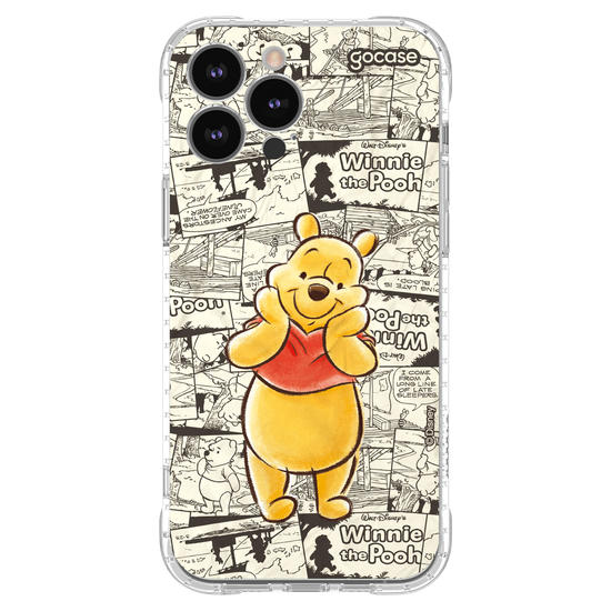 Capinha para celular Ursinho Pooh Comics
