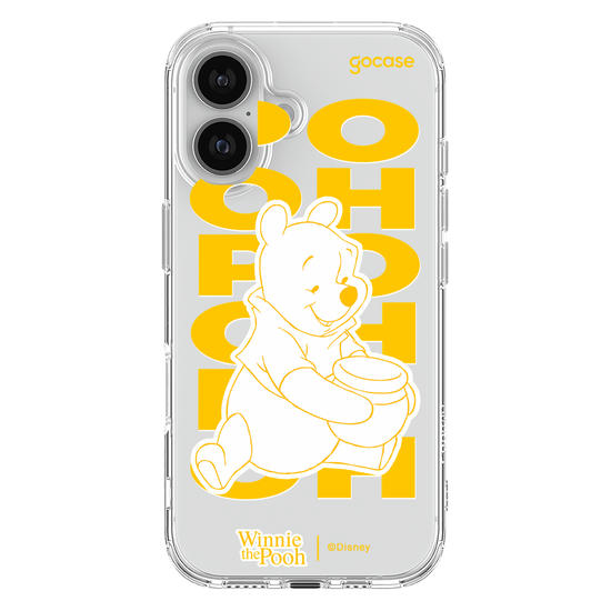 Capinha para celular  Pooh - Monocromático Pop
