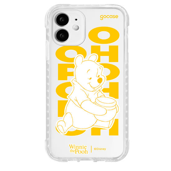 Capinha para celular  Pooh - Monocromático Pop