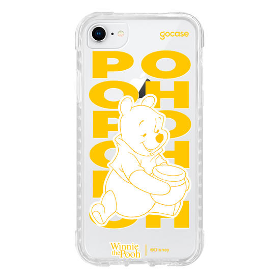 Capinha para celular  Pooh - Monocromático Pop