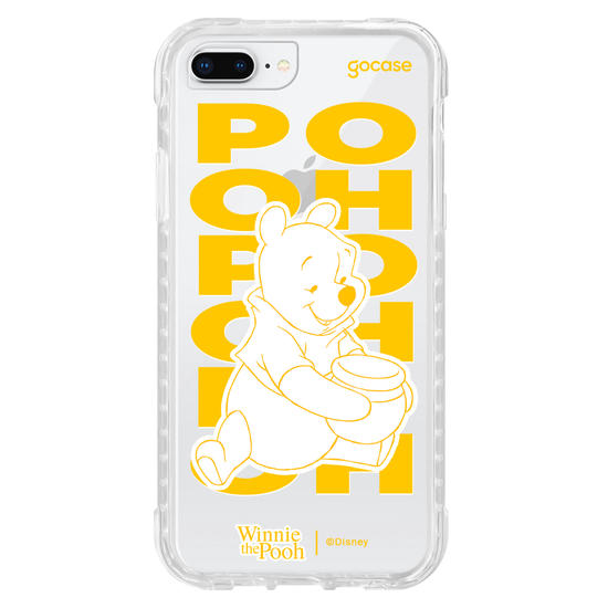 Capinha para celular  Pooh - Monocromático Pop