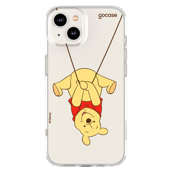 Capinha para celular  Pooh de Ponta Cabeça