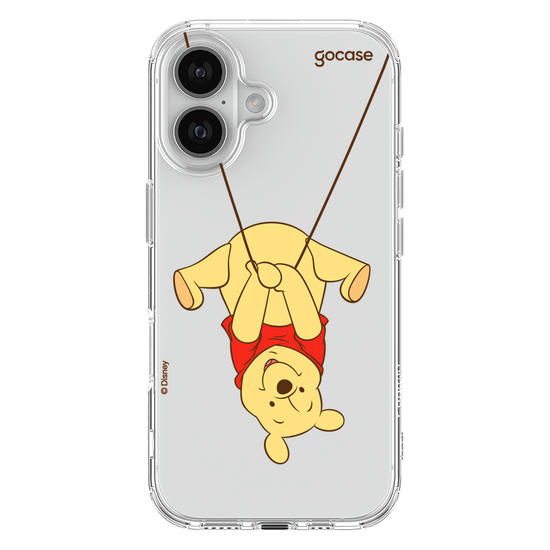 Capinha para celular  Pooh de Ponta Cabeça