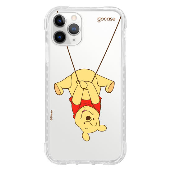 Capinha para celular  Pooh de Ponta Cabeça