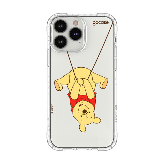 Capinha para celular  Pooh de Ponta Cabeça