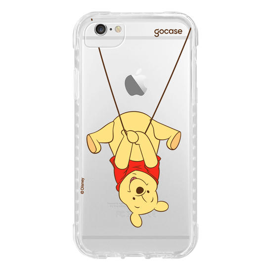 Capinha para celular  Pooh de Ponta Cabeça