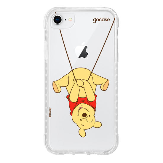 Capinha para celular  Pooh de Ponta Cabeça