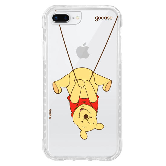 Capinha para celular  Pooh de Ponta Cabeça