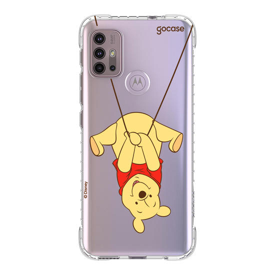 Capinha para celular  Pooh de Ponta Cabeça