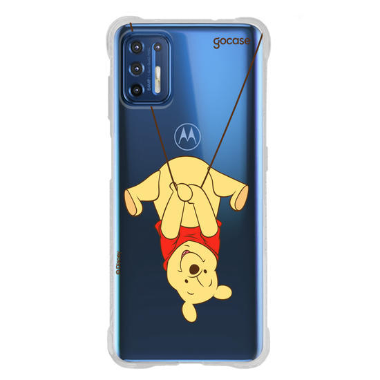 Capinha para celular  Pooh de Ponta Cabeça