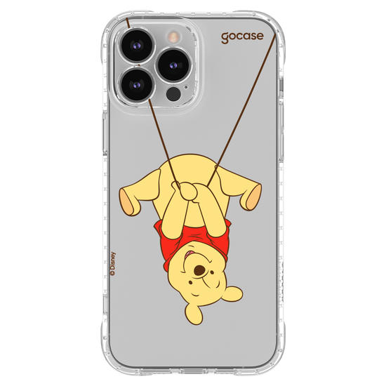 Capinha para celular  Pooh de Ponta Cabeça