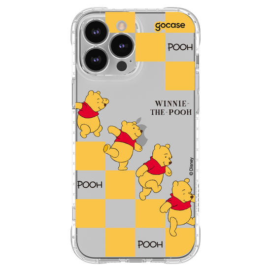 Capinha para celular  Ursinho Pooh - Escadinha