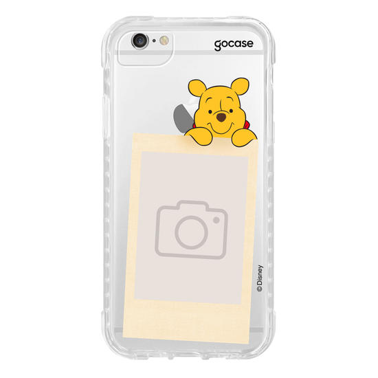 Capinha para celular  Turma do Pooh - Polaroid