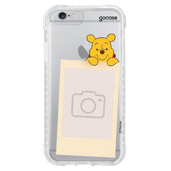 Capinha para celular  Turma do Pooh - Polaroid